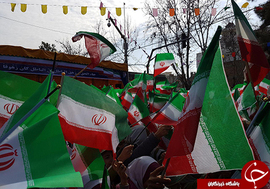 حضور تماشایی مردم گلستان در جشن انقلاب