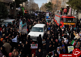 حضور تماشایی مردم گلستان در جشن انقلاب