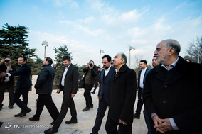 آیین برافراشتن بزرگترین پرچم جمهوری اسلامی ایران