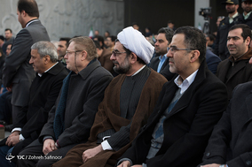 آیین برافراشتن بزرگترین پرچم جمهوری اسلامی ایران