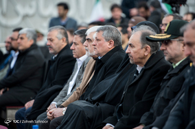 آیین برافراشتن بزرگترین پرچم جمهوری اسلامی ایران