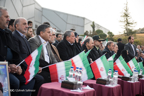 آیین برافراشتن بزرگترین پرچم جمهوری اسلامی ایران