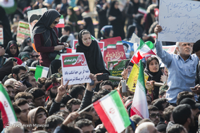 جشن مردمی انقلاب - سخنرانی رییس جمهور