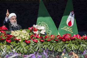 جشن مردمی انقلاب - سخنرانی رییس جمهور