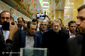 بهره برداری از ایستگاه جانبازان قطار شهری شیراز