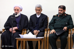 دیدار دست‌اندرکاران کنگره شهدای استان سیستان و بلوچستان با رهبر معظم انقلاب
