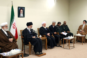دیدار دست‌اندرکاران کنگره شهدای استان سیستان و بلوچستان با رهبر معظم انقلاب