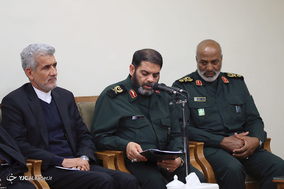 دیدار دست‌اندرکاران کنگره شهدای استان سیستان و بلوچستان با رهبر معظم انقلاب