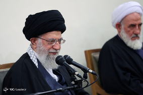 دیدار دست‌اندرکاران کنگره شهدای استان سیستان و بلوچستان با رهبر معظم انقلاب