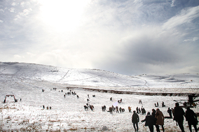 تفریحات زمستانی در اراک