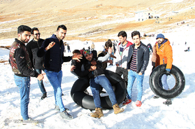 تفریحات زمستانی در اراک