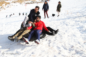 تفریحات زمستانی در اراک