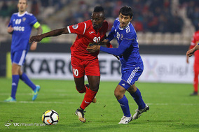 دیدار تیم های فوتبال پرسپولیس و نسف قارشی ازبکستان