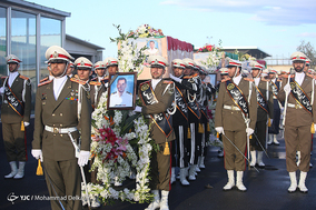 ورود پیکر مطهر سه تن از جان‌باختگان حادثه کشتی سانچی به کشور
