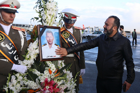 ورود پیکر مطهر سه تن از جان‌باختگان حادثه کشتی سانچی به کشور