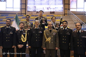 مسابقات تیراندازی با کمان وابستگان نظامی و افسران رابط کشور ها در دانشگاه علوم انتظامی امین