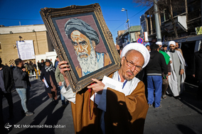 تشییع پیکر مطهر چهار شهید مدافع حرم در قم