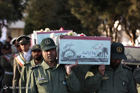 ورود پیکر مطهر 30 شهید گمنام دفاع مقدس به مشهد