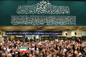 دیدار هزاران نفر از قشرهای مختلف مردم آذربایجان شرقی با رهبر معظم انقلاب