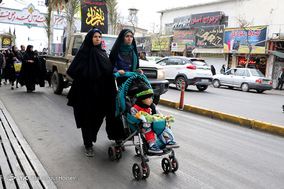 تشییع پیکر پاک ۲۴ شهید گمنام در شیراز