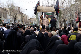 تشییع پیکر پاک ۲۴ شهید گمنام در شیراز