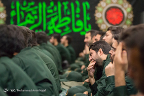 تشییع پیکر شهید عبدالرضا حیدری در همدان