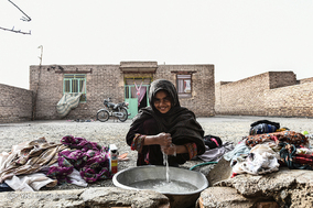زندگی روستانشینان شهرستان ریگان