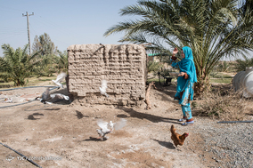 زندگی روستانشینان شهرستان ریگان