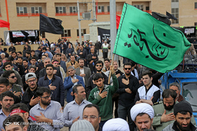 تشییع پیکر ۶ شهید گمنام دفاع مقدس - قم