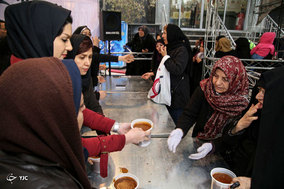 آیین سمنو پزان در فرهنگسرای معرفت