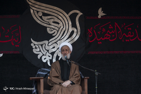 تجمع فاطمیون تهران در روز شهادت حضرت زهرا س در میدان شهید طهرانی مقدم