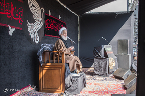 تجمع فاطمیون تهران در روز شهادت حضرت زهرا س در میدان شهید طهرانی مقدم