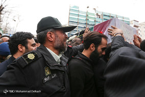 مراسم تشییع و تدفین شهید محمد حسین حدادیان