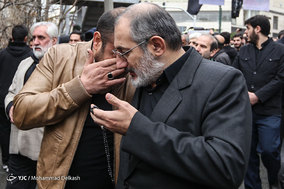 مراسم تشییع و تدفین شهید محمد حسین حدادیان