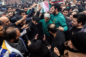 مراسم تشییع و تدفین شهید محمد حسین حدادیان