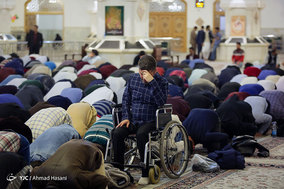 جشن ازدواج دانشجویی «همسفر تا بهشت» در حرم امام رضا (ع)