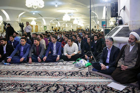 جشن ازدواج دانشجویی «همسفر تا بهشت» در حرم امام رضا (ع)
