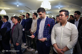 جشن ازدواج دانشجویی «همسفر تا بهشت» در حرم امام رضا (ع)