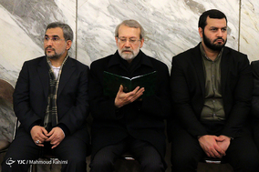 مراسم ترحیم شهدای نا آرامی‌های خیابان پاسداران