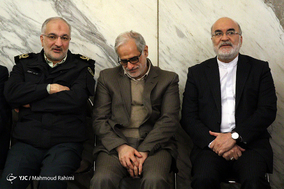 مراسم ترحیم شهدای نا آرامی‌های خیابان پاسداران