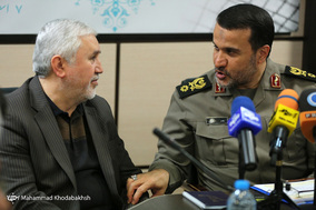 نشست مشترک معاون سیما با رئیس بنیاد حفظ آثار و نشر ارزش‌های دفاع مقدس