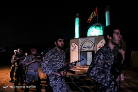 نمایش نظامی ستارگان زمینی در پادگان شهید مسعودیان اهواز