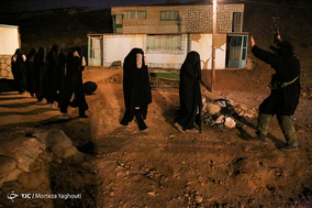 نمایش نظامی ستارگان زمینی در پادگان شهید مسعودیان اهواز