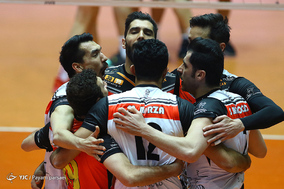 دیدار تیم‌های والیبال پیکان و بانک سرمایه