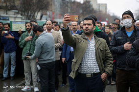 تشییع پیکرهای 2 شهید مدافع حرم در مشهد