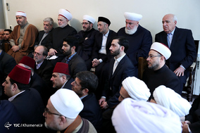 دیدار وزیر اوقاف سوریه و هیأت همراه با رهبر انقلاب