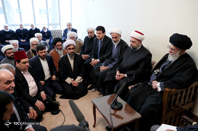 دیدار وزیر اوقاف سوریه و هیأت همراه با رهبر انقلاب