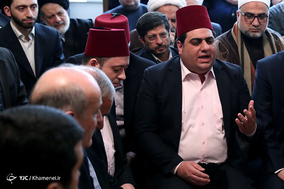 دیدار وزیر اوقاف سوریه و هیأت همراه با رهبر انقلاب