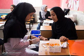ایستگاه جهادی زندگی خوب در خط سه حصار کرج