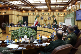 دیدار فرمانده نیروی انتظامی با وزیر دفاع و پشتیبانی نیروهای مسلح
